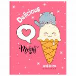 Дневник 1-11 класс 40л, на скобе, ПИФАГОР, обложка картон, Yummy, 106335