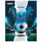 Дневник 1-11 класс 40л, на скобе, ПИФАГОР, обложка картон, Football, 106341