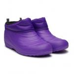 Д116 Галоши утепленные сиреневый