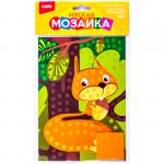 Аппликация из мягкого пластика Белочка, 14,8*21см, европодвес, Кэ-003