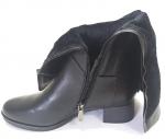0744X черн Сапоги деми женские (36-41)/8