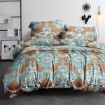 КПБ  Полисатин 2,0 сп. с евро простыней (молния) (ЛУКА)