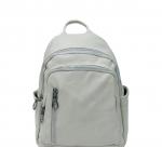 Женский рюкзак RUNKI NEW. Светло-серый