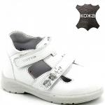 0228809 бел Туфли для девочек (23-26)/8