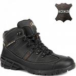 911t черн Ботинки зима мужские (40-45)/9