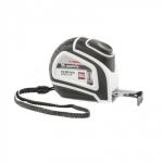 Рулетка Autostop, 5 м х 19 мм, двухкомпонентный корпус, автоматическая фиксация, PRO// Matrix