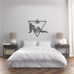 ***Деревянный декор настенный, панно, сборная модель EWA Design Знаки Зодиака Дева