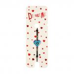 БРАСЛЕТ НА РЕЗИНКЕ, "СЕРДЦЕ" ВИД 1, 4 ЦВЕТА