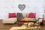 ***Деревянный декор настенный, панно, сборная модель EWA Design Сердце