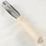 Нож для сердцевины яблока, 185 х 17 мм, бук, сталь твердая коррозионностойкая 40161