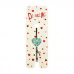 БРАСЛЕТ НА РЕЗИНКЕ, "СЕРДЦЕ " ВИД 1, 5 ЦВЕТОВ