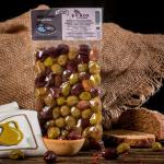 Г-серия. Ассорти из оливок Халкидики, Каламата с косточкой, Греция, вакуум, 250г