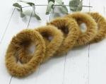 Меховая резинка для волос F1069790729