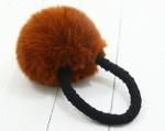 Меховая резинка для волос F17477100729