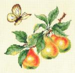 "Ветка груши" набор счетный крест