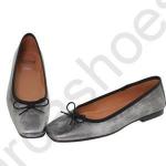 Балетки женские из натуральной кожи SILVA METAL