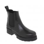 Ботинки женские из натуральной кожа  INCA BLACK