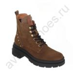 Ботинки из натуральной кожи  PARTY BROWN