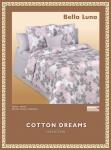 КПБ 1,5 сп. 'COTTON DREAMS', арт.31557, 'Bella Luna' (сатин)