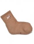 Носки детские из шерсти "Верблюд" (коричневые)