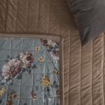 Покрывало стеганое B090B цвет орех 230/210 Евро