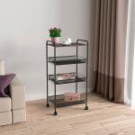 Этажерка "Ладья 34 КС (колесики и столик под дерево)"