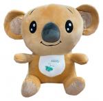 Игрушка с пледом КОАЛА - песочный р-р 130х160