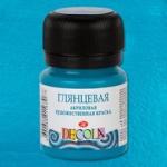 Декола акрил глянцевый банка 20 мл Бирюзовая