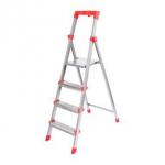  Стремянка металлическая 4 широкие ступени