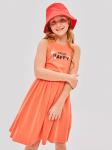 Платье детское для девочек Lemon коралловый