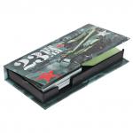 Бумажный блок в пластиковом футляре