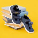 Nordman Stars туфли летние (сандалии) на двух липучках, Дошкольные, цвет Синий