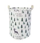 *Корзина для вещей и игрушек "Елочки"