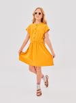 Платье детское для девочек Banana горчичный