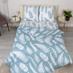Постельное белье 28258/1 Папоротник бирюза поплин