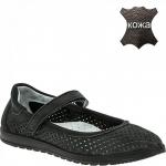 202011-93 черн Туфли для девочек (32-37)/12