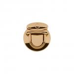 Gamma" LBZ-7G замок для сумки 33 мм x 31 мм в пакете 5 x 1 шт. под золото .