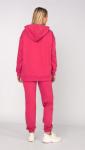 *Костюм женский футер 2-х нитка "Блум" фуксия