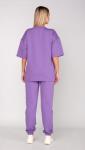 *Костюм женский футер 2-х нитка "Вики" сирень