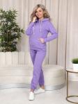 - Костюм из футера 2х-нитка лаванда (М-794)