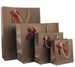 Бумажный подарочный крафт пакет Сoffee