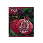 Тетрадь общая ученическая ErichKrause® Juicy Granate, 96 листов, клетка, выборочный УФ-лак