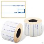 Термоэтикетка (58х40) EKO В для термопринтера и весов с препринтом (500 шт)