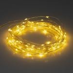 ЭРА садовая гирлянда на солн.бат. Нить тепл.свет 21,9 м ERASF22-18 3085