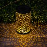 ЭРА садовый св-к на солн.бат. Орнамент 19 см ERASF22-44 7947