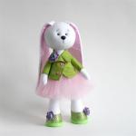 Набор для создания текстильной куклы Зайка Соня ТМ Сама сшила Кл-049з в пакетике