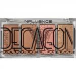 *Influence Beauty Палетка контуринга Golden decagon/Contouring palette тон/shade 01