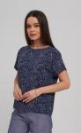 Блузка P212-1131 d.blue