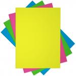 Тетрадь общая на кольцах  Neon, А4, 80 листов, клетка, ламинация глянцевая, структурное тиснение лён