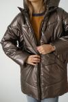 Куртка женская oversize (деми) бронза